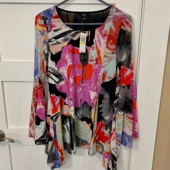 NWT Colorful Cupio Bohemian Top - Picture 2 of 12